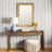 Lola 57.5'' Solid Wood Top Console Table