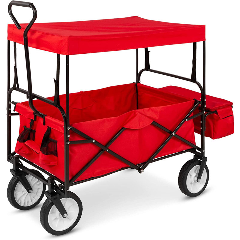 Collapsible Outdoor Utility Garden Beach Cart