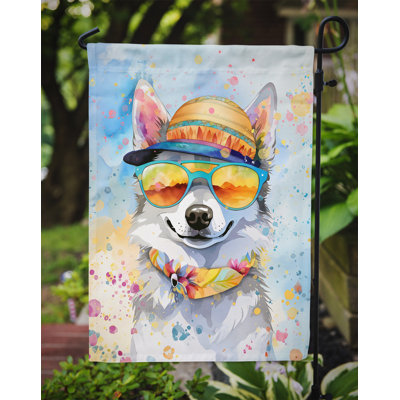 Drapeau de jardin Hippie Dawg
