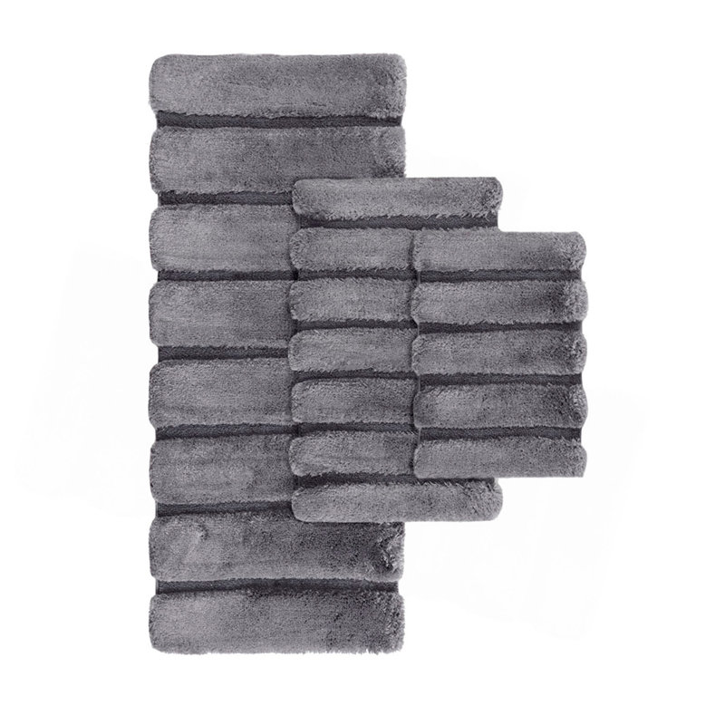 Rug Grey 17X24", Gray, Single - 1'5" x 2'