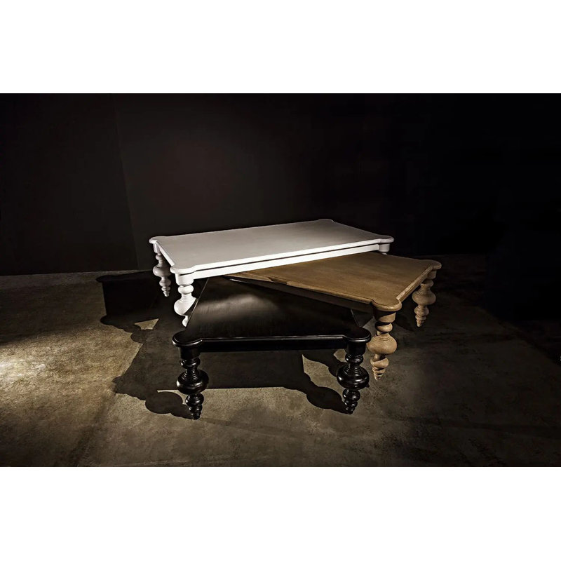 Graff Solid Wood Coffee Table, Weathered