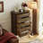 29.53"Brown Solid Wood Birch Five-Drawer Cabinet