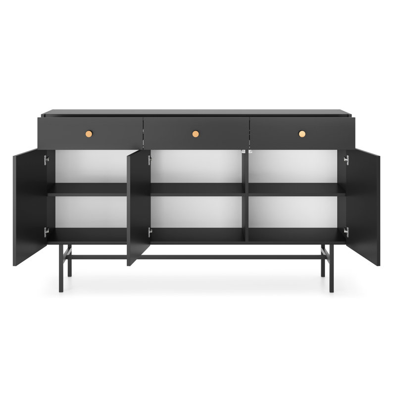Boltri 155cm Sideboard, Black