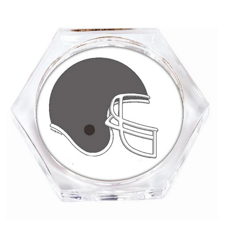 Casque idéal pour les sous-verres du joueur de football