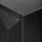 Black Sideboard With Functional Storage And Modern Style Vertical Striped Decoration Ample Space-1316134893-1316134892