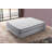 Ultra-Firm Orthopedic Mattress, 63.0 x 78.7 x 8.3 inches | Jacquard Fabric Cover, Multi Spring System, Edge Support Foam, Silicon Fiber, Quilting Foam | Stylish Chevron Design in White & Grey | Assembled for Comfort-590537001
