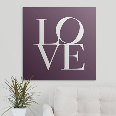 «Love» par Francy, art textuel