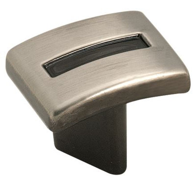 (5 Pack) 1-1/4 inch Evolutions Knob Pewter