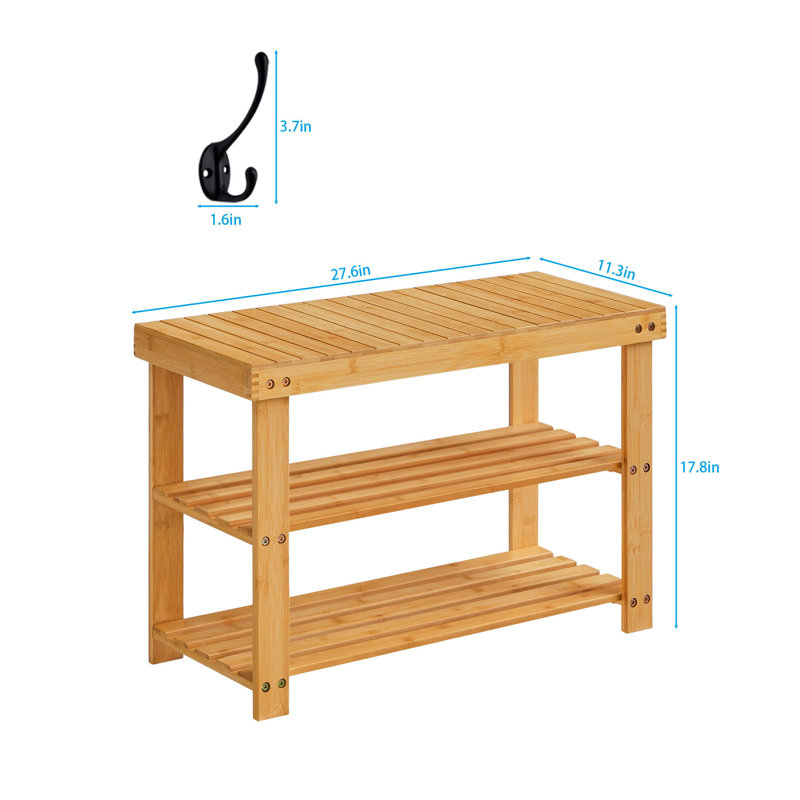 Solid Wood Bench
