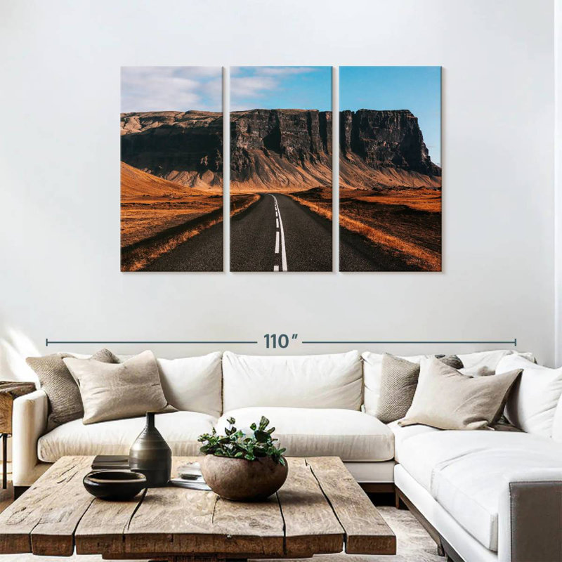Route ouverte Mehar, H 48 po x l 74 po