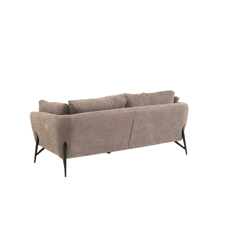 Dulcimer Chenille Sofa, Dark Grey, 2