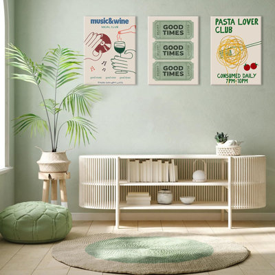 3 Piece Wrapped Canvas Print