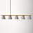 London 5-Light Dimmable Linear Pendant