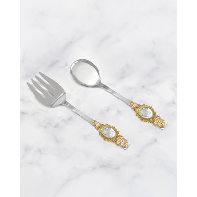 Davinci Stainless Steel Salad Servers
