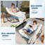 Chaise berçante surdimensionnée avec coussin Papasan-130800325-130800327