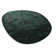 Handmade Cozy rug in dark green