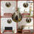 Bear Wooden Wall Clock