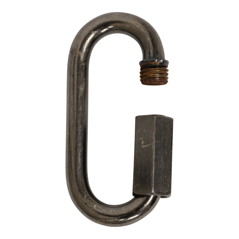 Verrouillage à vis fileté (2 pièces), Gris, H 2,28 po x l 1,06 po x P 0,24 po