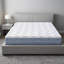 Matelas en mousse à mémoire de forme de 12 po de taille moyenne, grand matelas confortable en mousse à mémoire de forme