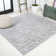 Raeshelle Neutral Geometric Light Gray Indoor/Outdoor Rug