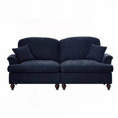 Mid Century Oversized Large Two Seater Sofa
