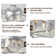 Notchietown 18" Industrial Reversible Ceiling Fan with 6 Lights and Remote, DC Motor 6 Speeds Ceiling Fan