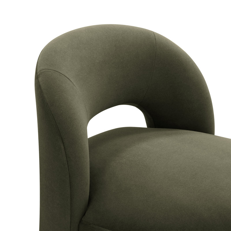 Denison 32'' Swivel Accent Chair, Vesper Forest