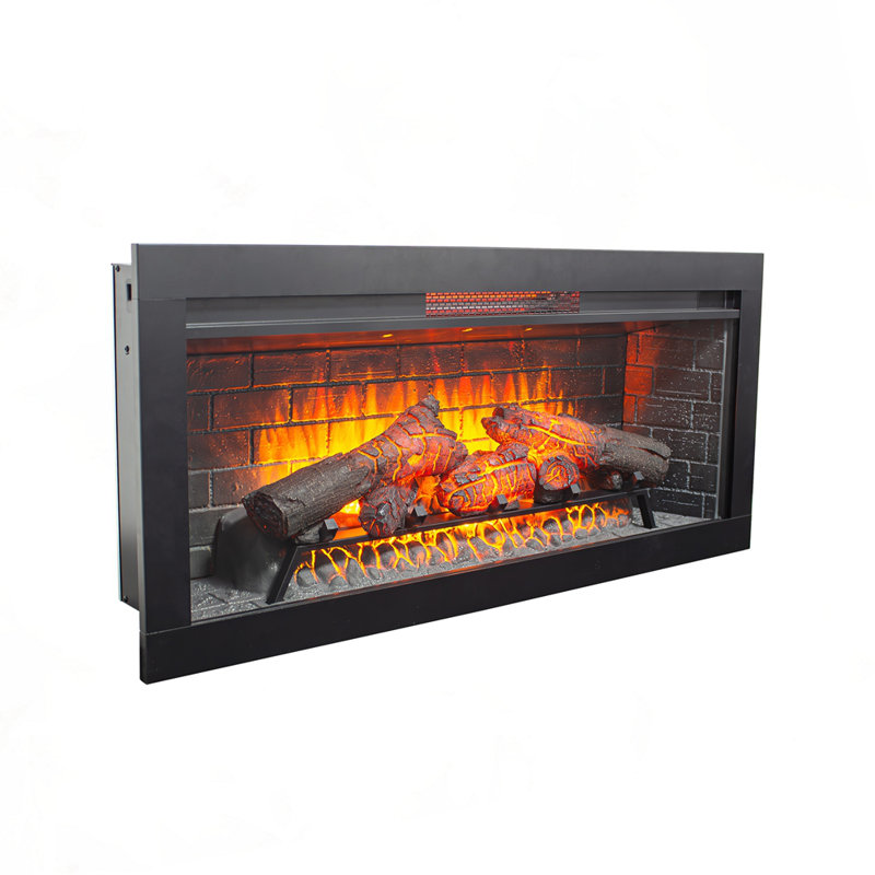42 inch Infrared Electric Fireplace with Removable Trim kit Insert, Touch Panel Home Decor Heater 