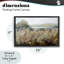 Cadre flottant Windy Meadow Distorsion, design par Sasha-364443646-364443645
