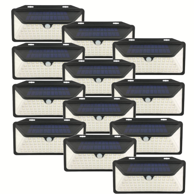 WBM SMART Vesper Outdoor Security Flood Light with Motion Sensor Solar Light