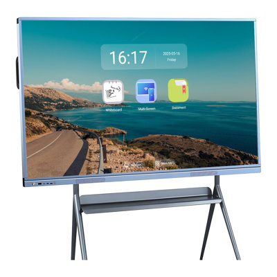 JYXCN Living Smart TVs, 4K moniteur tout-en-un multi-tactile interactif calendrier de projection sans fil 75 pouces pour la famille, les affaires et le bureau