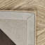 Tapis intérieur en laine taupe Ebern Designs Atyana-718014455