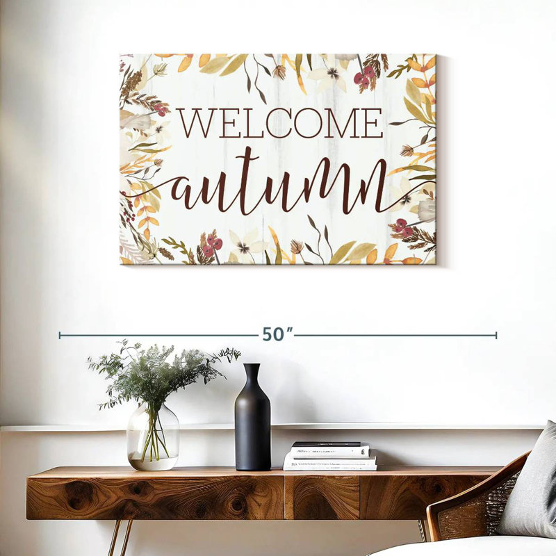 Alvord Welcome Autumn, H 24 po x l 36 po