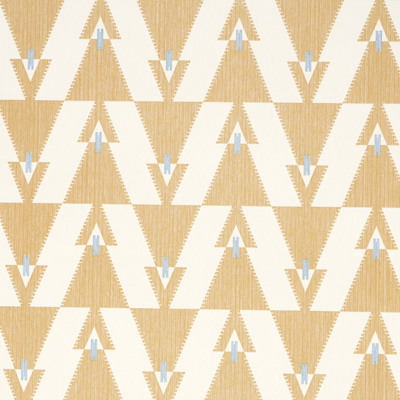 Papier peint Schumacher x A Rhum, Structure alvéolaire