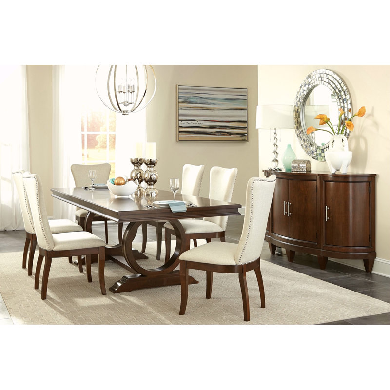 Ensemble de 2 chaises d'appoint Modern Modern Traditional