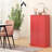 Red Kitchen Cabinet With 12 Door Shelves, 5 & Abundant Storage Depot, 41", Shelves Clear Organization