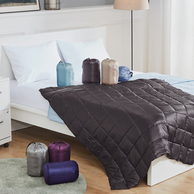 Knitted Heated Throw Blanket
