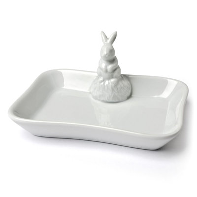 Orlie lapin sur un porte-savon