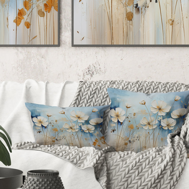 Meadow Collage - Meadow Printed Throw Pillow