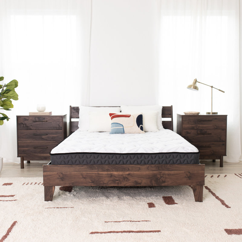 White Twin Innerspring 8" Firm Mattress