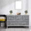 Storage Cube Dresser - Gray White-401422836
