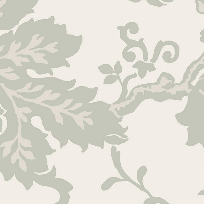 Jacobean Wallpaper, Light Green