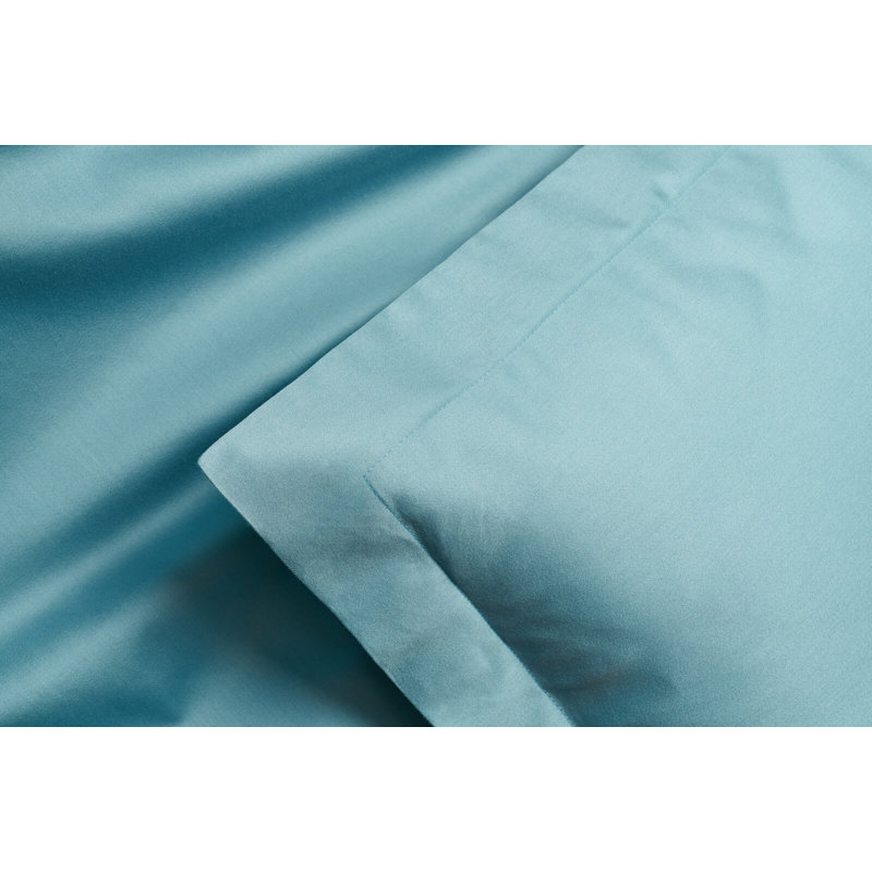 Coulson Solid Colour Duvet Cover Set with Pillowcases, Double Duvet Cover