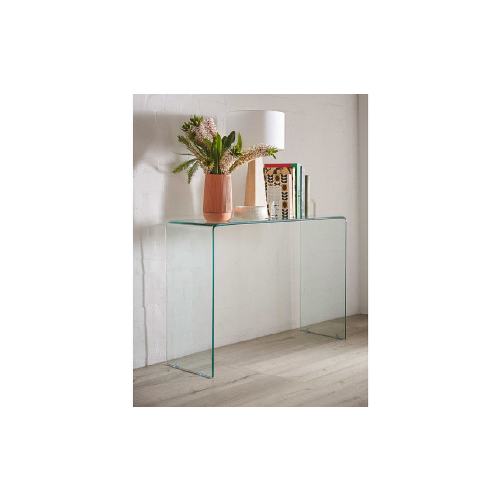 Arvani Console Table, 30" H x 32" W x 14" D