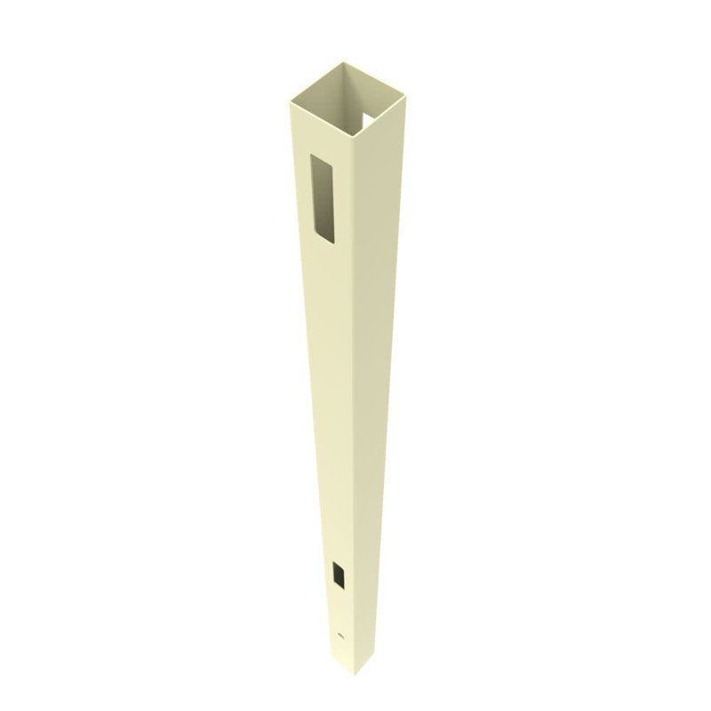 Barrette Outdoor Living Horizontal Fence 5 in. x 5 in. x 108 in. Sand Vinyl Line Post