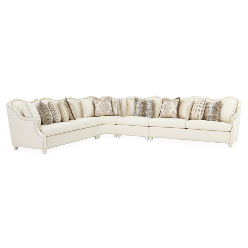 Chamberi Sectional, French Vanilla Boucle
