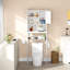 Rangement autoportant au-dessus de la toilette-955911307