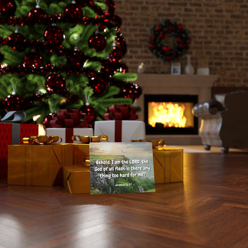 The Lord Jeremiah 32:27 - Wrapped Canvas Print, 61cm H x 76cm W