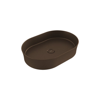 Sottile Slim Line Countertop Basin - 55x38cm, 0TH