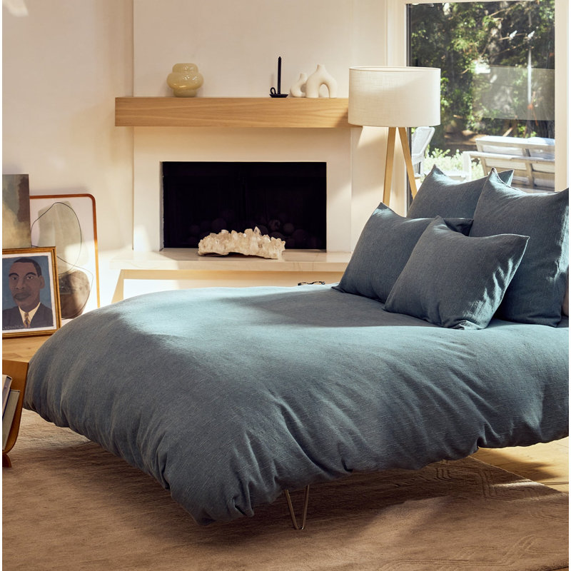 Toro Canyon Duvet Cover, Full/Queen Duvet Cover, Marine